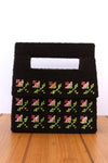 Needlepoint Rosette Handbag