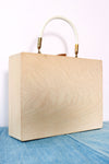 Enid Collins Flower Cart Bejeweled Handbag