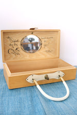 1965 Enid Collins Fintasia Wood Bag