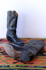 Nocona Green Trim Cowboy Boots 9.5-10