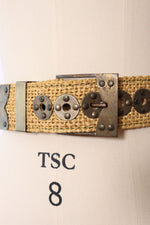 Vera Wide Woven Jute Belt