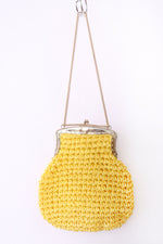 Sunshine Raffia Purse