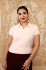 Ballet Pink Angora Polo M/L
