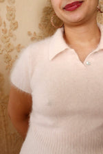 Ballet Pink Angora Polo M/L