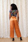Copper Satin Slacks XS/S