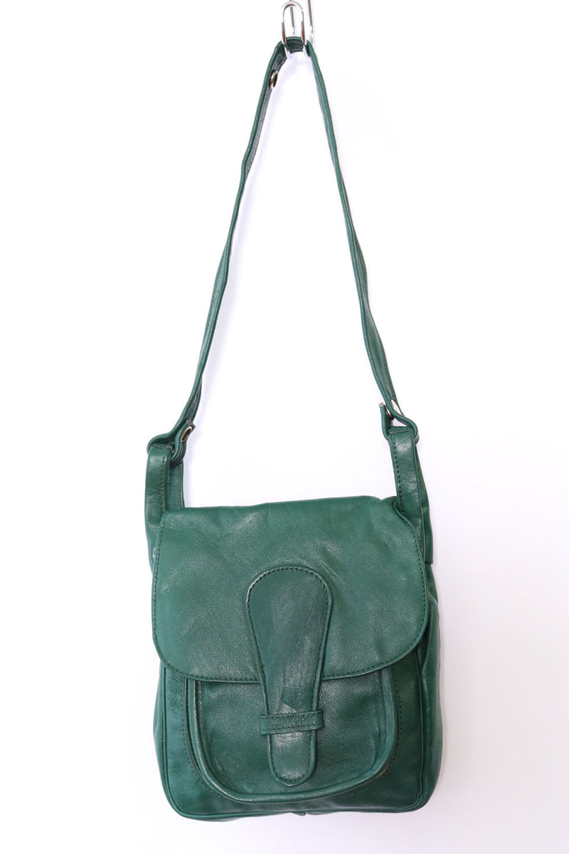 Ivy Green Leather Purse