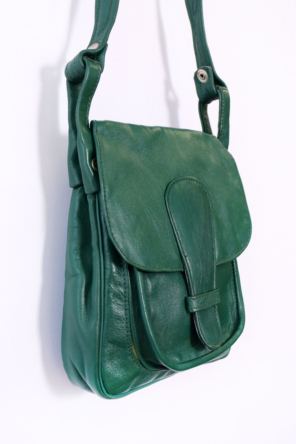 Ivy Green Leather Purse