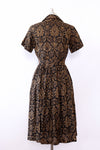 1940s Baroque Day Dress S/M