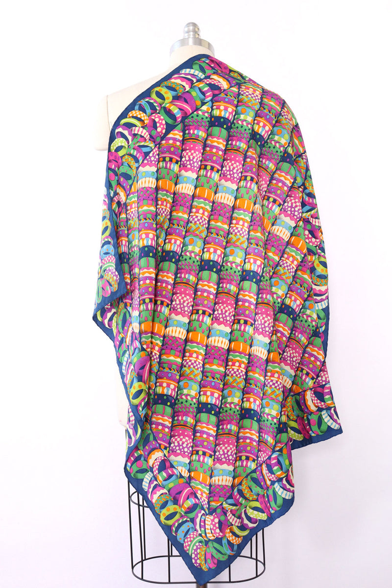 Bottega Veneta Bangles Print Silk Scarf