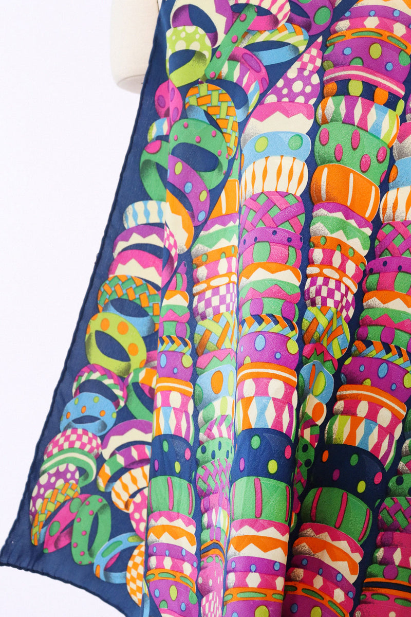 Bottega Veneta Bangles Print Silk Scarf