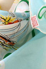 1960s Florida Novelty Map Scarf