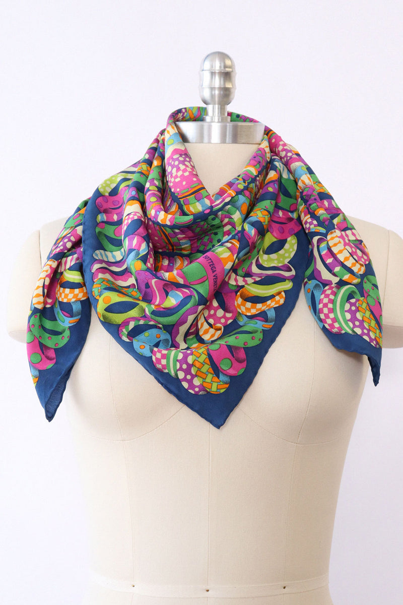 Bottega Veneta Bangles Print Silk Scarf