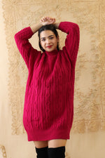 Azalea Cableknit Sweater Dress S-L