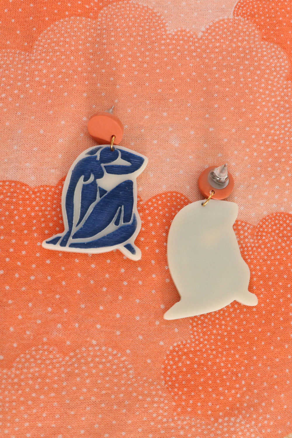 Blue Lady Earrings