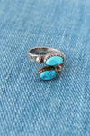 Sterling Turquoise Wrap Ring
