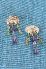 Fraggle Gem Dangle Earrings