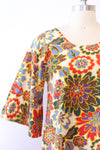 Spin Art Bell Sleeve Mini Dress S/M