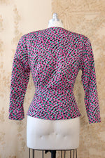 Pointillist Posy Printed Blazer S/M