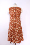 Giraffe Print Drop Pocket Dress S/M