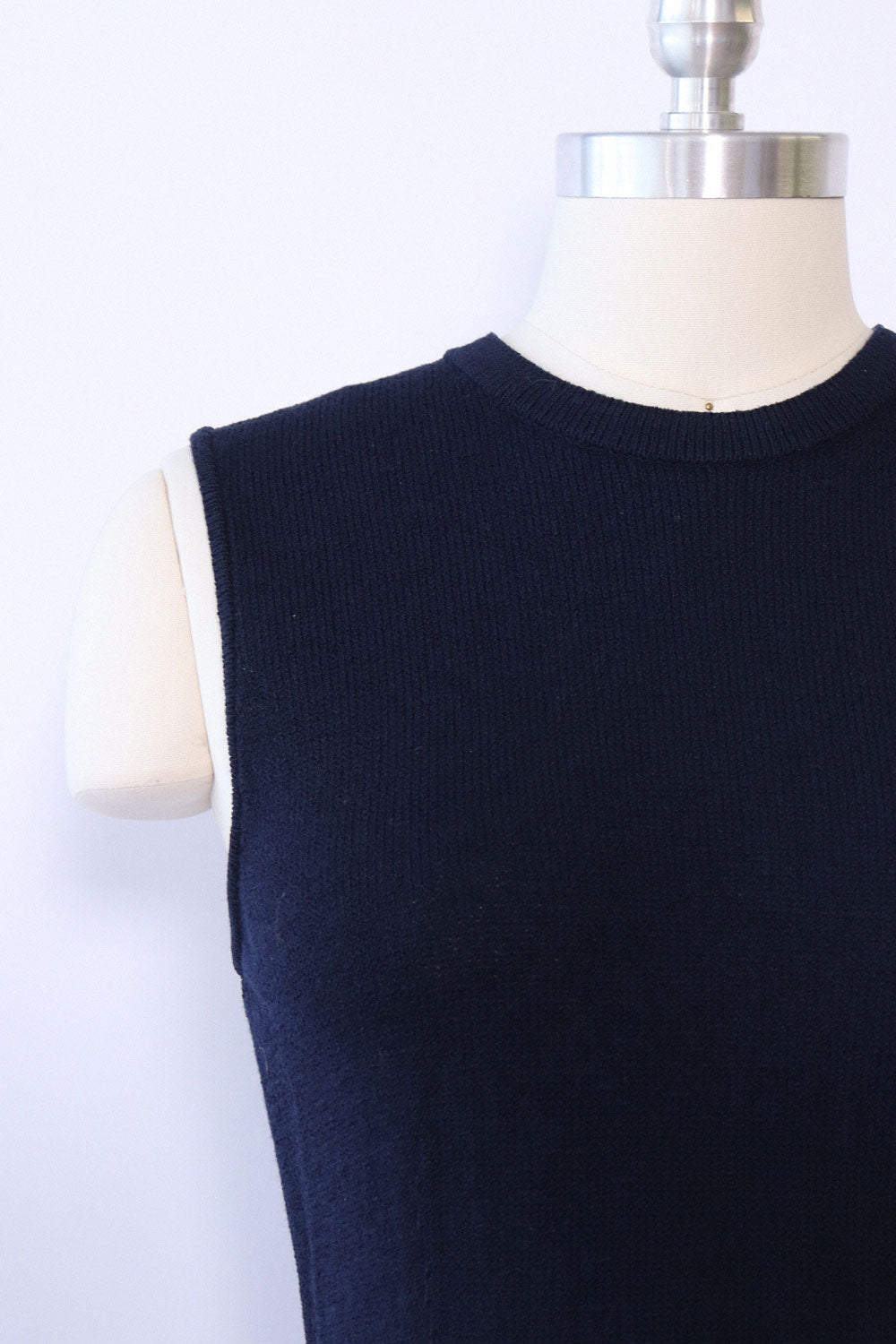 St John Navy Knit Sheath S/M