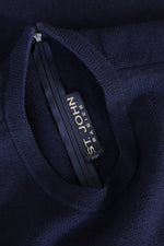 St John Navy Knit Sheath S/M