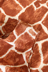 Giraffe Print Drop Pocket Dress S/M