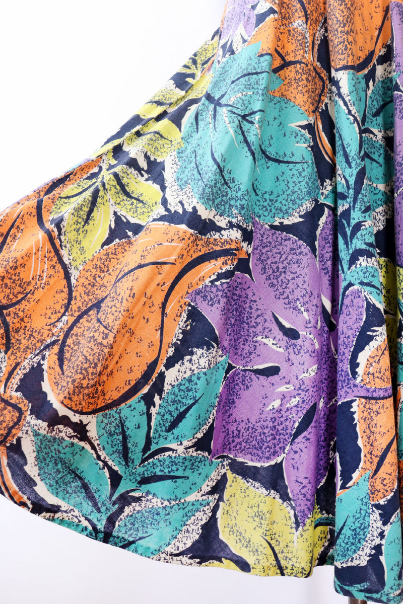 Leafy Full Circle Skirt S