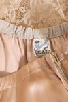 1940s Mauve Lace Slip XS