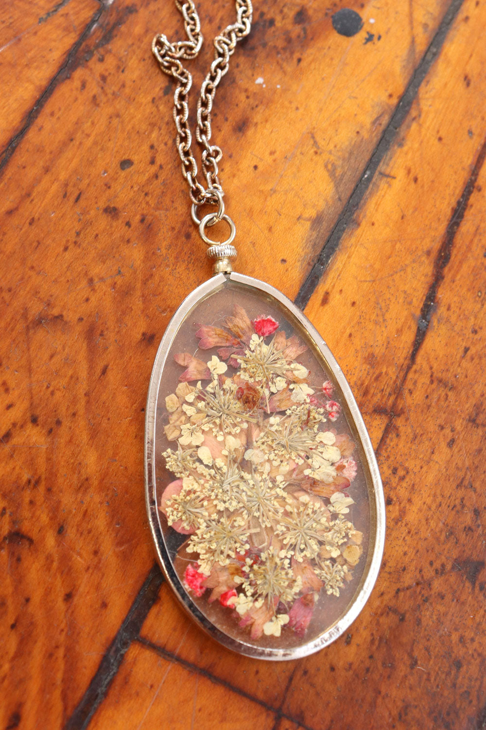 Dried Bouquet Necklace
