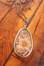 Dried Bouquet Necklace