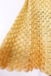 Goldenrod Raffia Skirt L