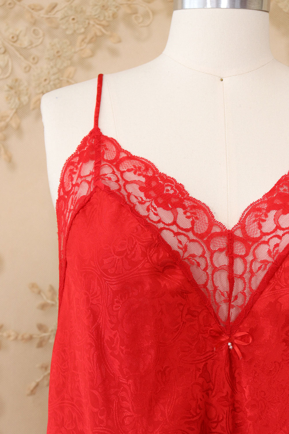 Blood Red Baroque Babydoll L/XL