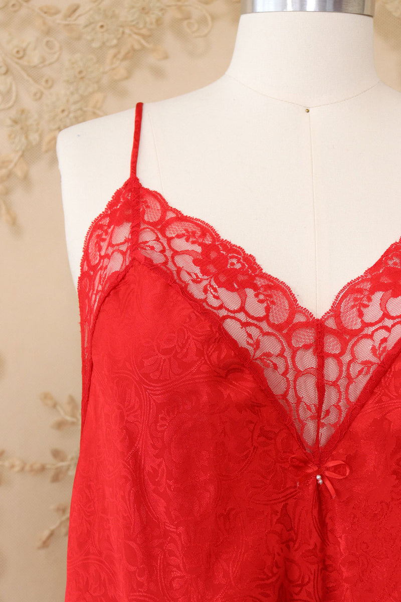 Blood Red Baroque Babydoll L/XL