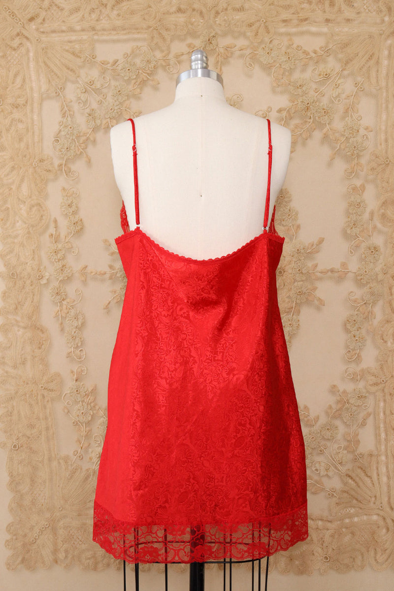 Blood Red Baroque Babydoll L/XL