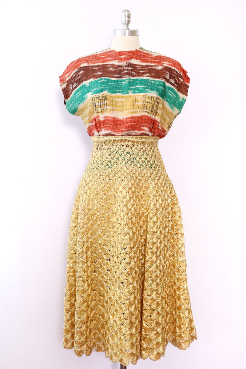 Cohama Silk Squiggle Top M
