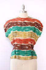 Cohama Silk Squiggle Top M