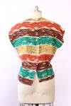 Cohama Silk Squiggle Top M