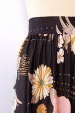 Whimsical Floral Tiered Maxi XS