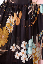 Whimsical Floral Tiered Maxi XS