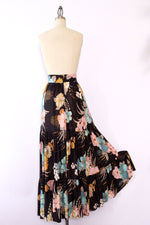 Whimsical Floral Tiered Maxi XS