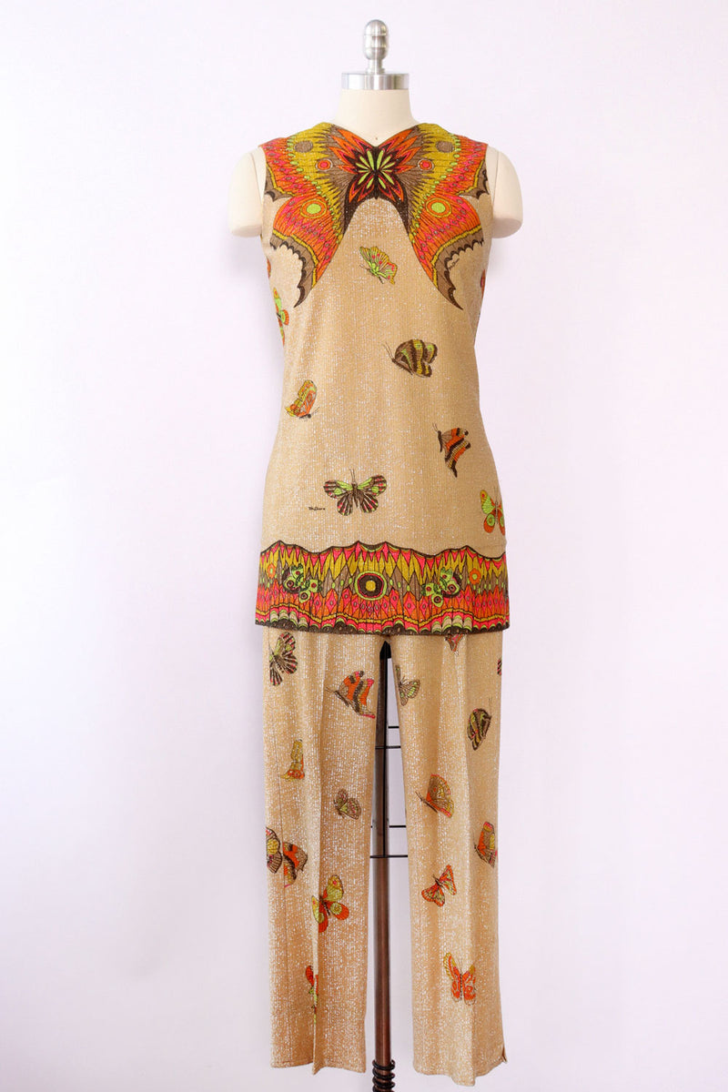 Mr. Dino Metallic Butterfly Ensemble XS/S