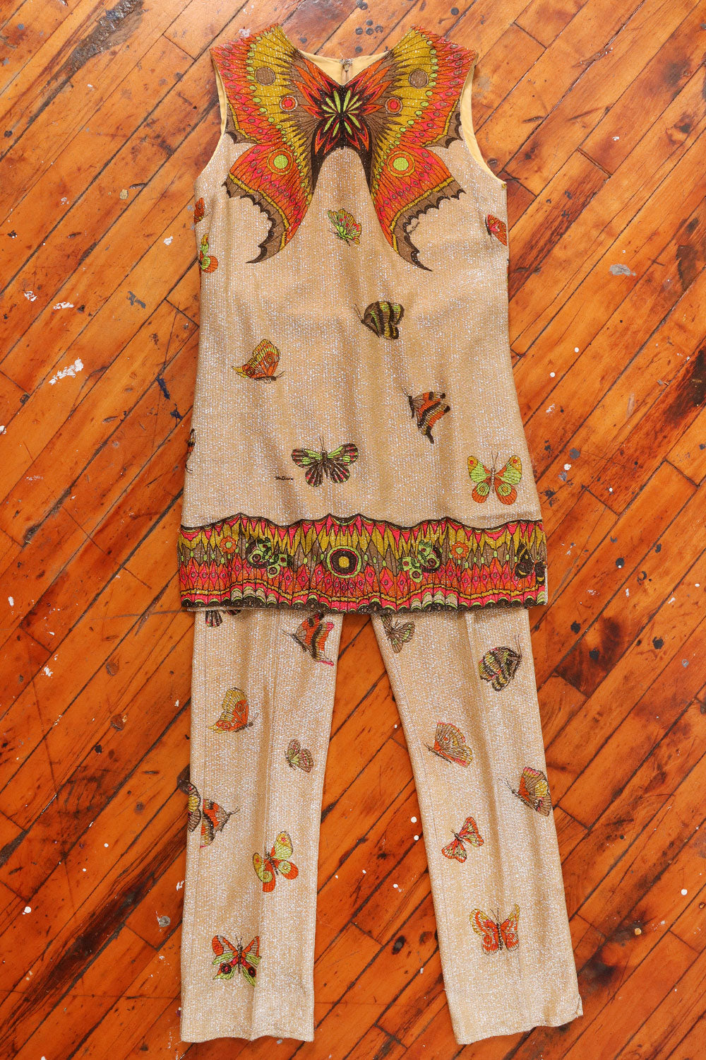 Mr. Dino Metallic Butterfly Ensemble XS/S