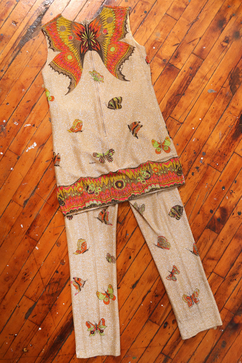 Mr. Dino Metallic Butterfly Ensemble XS/S