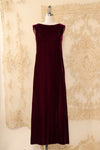 Amethyst Velvet Empire Waist Gown XS