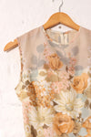 Lilli Diamond Antiqued Floral Jumpsuit S/M