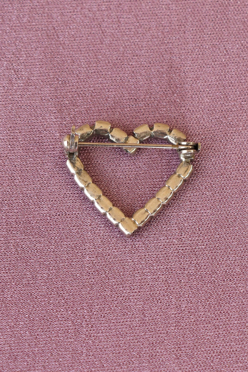Rhinestone Sweetheart Pin