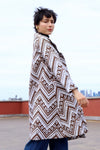 Bark Geo Trapeze Coat XS/S
