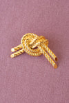 Joan Rivers Rope Knot Brooch