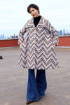 Bark Geo Trapeze Coat XS/S