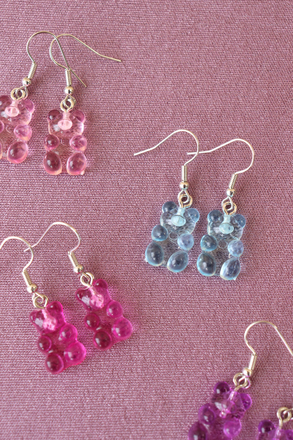 Gummy Bear Dangle Earrings